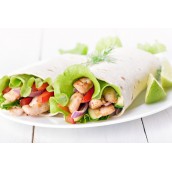 Wrap Galette salade tomate croustipoulet
